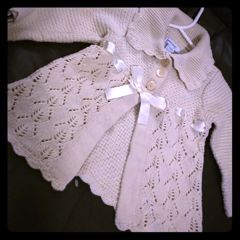 Beige Infant Fall/Spring Sweater